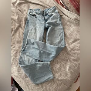 low rise zara jeans size 2